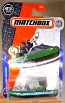 2017 Matchbox 71/125 MBX Service 16/20 H2O GLIDER Green-Gray w/Black Mini Wheels - £6.68 GBP