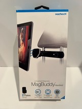 NEW Naztech MagBuddy Hands-Free Mobile Device Headrest Mount - Black - £11.02 GBP