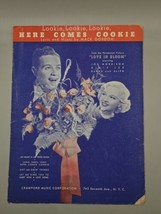 Here Comes COOKIE-Lookie, Lookie,Lookie By Mack Gordon 1935 Vtg Sheet Music - $9.25