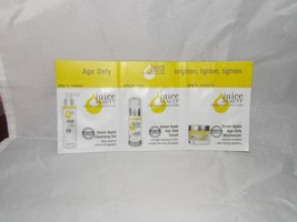 Juice Beaty Age Defy GREEN APPLE Cleansing Gel Serum Moisturizer .07 oz ... - $12.99