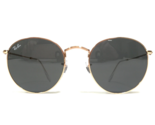 Ray-Ban Sunglasses RB3447 ROUND METAL 9202/B1 Rose Gold Frames with Blac... - $134.81