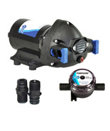 Jabsco Par-Max Shower Drain/General Purpose Pump - 3.5GPM-25psi-12VDC - $2,870.27 MXN