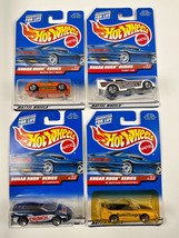 Vintage 1997 Mattel Hot Wheels Sugar Rush Series Complete Set Of 4 New Sealed - £13.64 GBP