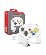 Hyperkin &quot;Admiral&quot; Premium BT Controller for N64 (White) - Nintendo 64 [... - $36.26