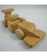 Indy Formula 1 One Race Car Racing Toy Natural Wood Unfinished Unpainted... - £5.43 GBP