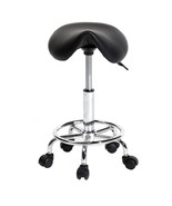 Hydraulic Adjustable Beauty Salon Spa Massage Facial Saddle Stool Chair ... - $75.99