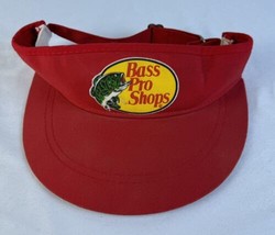 Vintage Bass Pro Shops Hat Golf Visor Cap Fishing Outdoors Promo 80s 90s - £15.42 GBP