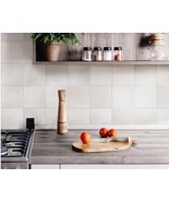 Merola Tile Matter Bone 6&quot; x 6&quot; Porcelain Floor and Wall Tile Case of 25... - $104.20 CAD