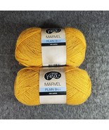 2 Moda Vera Marvel Yarn 100g 8ply Color 1029 Lot 771798 Yellow Gold - £14.36 GBP