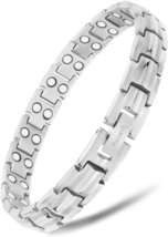 Women&#39;s Ultra Strength Magnetic Bracelet -Titanium Magnetic  Adjustable  - £62.61 GBP