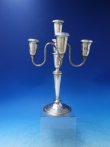 Gadroon by Poole Sterling Silver Candelabra 5-Light 13&quot; x 6 3/4&quot; Vintage (#6200) - £380.95 GBP