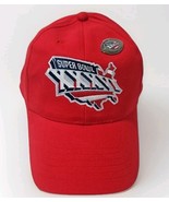 Superbowl 36 strapback Hat W Pin XXXVI NFL 2002 New Orleans Red Adjustab... - €17,07 EUR