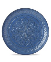 Lenox Global Tapestry Round Server Platter Blue 15" $100 NEW - $59.39