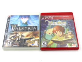 PS3 Valkyria Chronicles and Ni No Kuni Wrath of the White Witch Games - £7.70 GBP