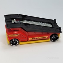 2016 Mattel Hot Wheels &quot;The Embosser&quot; red made in Malaysia - £2.37 GBP