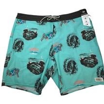 O&#39;NEILL CRUZERS Men&#39;s size 36 Cabana  Volley Board Shorts Retro New - £14.87 GBP