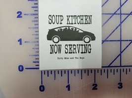 Dirty Mike and Boys Soup Kitchen The other guys paper sticker label funn... - £2.02 GBP