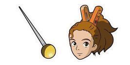 2pcs Arrietty &#39;ETT&#39; Clock Vinyl Decal Sticker UV &amp; Water Proof Gift Lapt... - $108.52 MXN