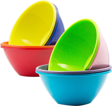 Youngever 32 Ounce Plastic Bowls, Large Cereal Bowls, Large Soup Bowls, ... - £18.87 GBP