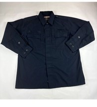 Men’s  5.11 PDU Tactical Shirt L/Sleeve Dark Navy Vent/Cotton 3XL REGSty... - $28.74