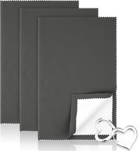 3 Pcs Silver Polishing Cloth Large 10&quot; X 12.5&quot; Jewelry Cleaner Cloth Soft  - $16.77