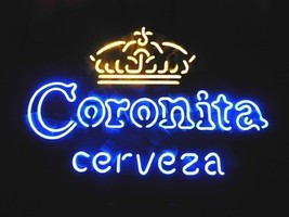 Brand New Coronita Cerveza Crown Beer Club Bar Neon Sign 22&quot;x 18&quot; [High ... - £141.43 GBP