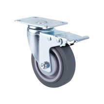3&quot; inch Heavy Duty Swivel with Brake Casters Wheels DIY Trolley Furnitur... - €5,14 EUR
