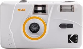 Kodak M38 35Mm Film Camera - Focus Free, Powerful Built-In Flash,, Clouds White - $31.99