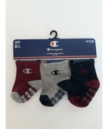 Champion Youth GRIPPY Socks 3 Pairs (Size 6-12 Mths) - $9.89