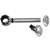 Rupp Threaded Antenna Support w/6&quot; Flat Mount, Oval 4-Way Base &amp; 1.5&quot; Co... - $221.71