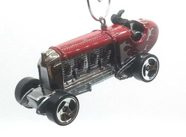 Christmas Ornament for 1911 Fiat Race Car Torpedo Jones Red Silver - $35.24