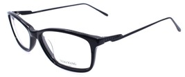 Vera Wang Lanthe BK Women&#39;s Eyeglasses Frames 51-15-133 Black w/ Crystals - £33.94 GBP