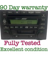 2001-2002 OEM Mazda 626 AM fM Radio Single CD Cassette Player BOSE GJ4J ... - $130.89 CAD