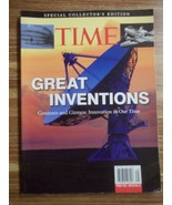 TIME Great Inventions Geniuses and Gizmos: Innovation in our Time(Softco... - $56.54 MXN