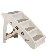 Foldable Dog Ramp Stairs For Small Pets Dog Pickup Travel Ladder Max 100 Lb - $65.99