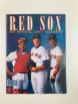 1991 MLB Boston Red Sox Official Yearbook Dana Kiecker, Jeff Gray, Tom Bolton - £7.53 GBP