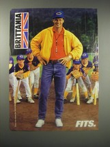 1990 Brittania Jeans and Shirt Ad - Brittania Fits - £14.60 GBP