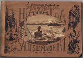 Souvenir Book Land Of Hiawatha Sault Ste Marie Ontario - £17.07 GBP
