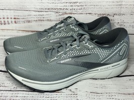 Brooks Men&#39;s Ghost 14 Neutral Running Shoes Grey Alloy Oyster Narrow 11.5 (D) - £79.13 GBP