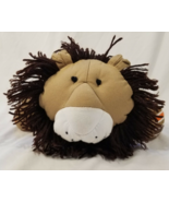 World Market Lion Yarn Mane and Tail, Brown Plush with Bean Bag Feet and... - £6.25 GBP