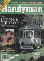 The Family HANDYMAN Magazine April 1985 The Intimate Outdoors - £1.98 GBP