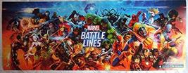 MARVEL BATTLE LINES - 8.75&quot;x23&quot; Original Promo Poster NYCC 2018 Avengers - £15.63 GBP