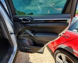 2016 Porsche Cayenne OEM Right Rear Door Trim Panel Black Nice  - $216.56