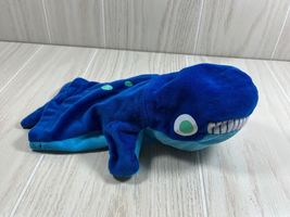 PBS Kids blue whale small plush hand puppet EverEarth Maxim Enterprise - $4.93