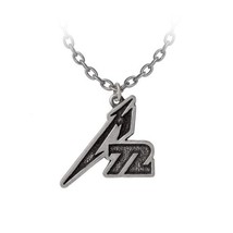 Alchemy Gothic PP523 Metallica: M72 Logo Pendant Necklace Band Rock England - £23.66 GBP