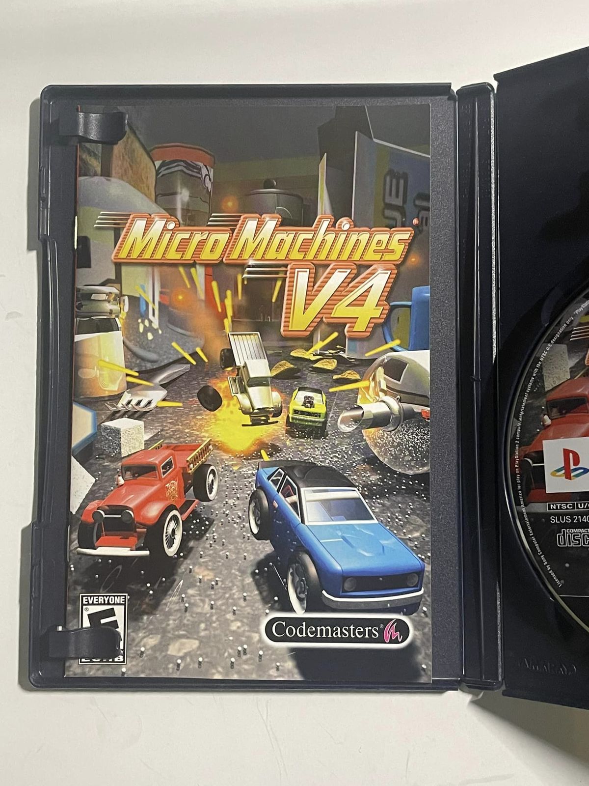Playstation 2 - Micro Machines V4 (Complete with Manual) - Video Games