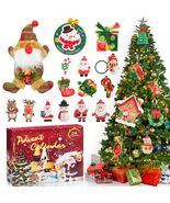 BUSY DINOS Advent Calendar 2024 Christmas Countdown 24 Days Tree Pendant - $259.65 MXN