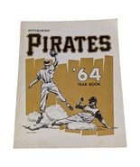 1964 PITTSBURGH PIRATES BASEBALL OFFICIAL MLB YEARBOOK - $274.75 MXN