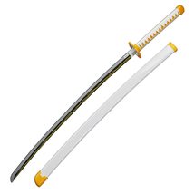 Munetoshi 40 ABS Plastic Blade Zenitsu Agatsuma Nichirin Katana Samurai Sword D - £18.46 GBP