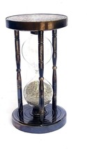 Sand Timer Hourglass Maritime Antique Nautical Brass Sand Timer Maritime... - £35.81 GBP